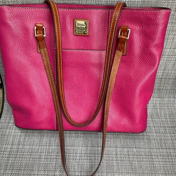 Dooney & Bourke Leather Lexington Tote - Picture 3 of 4